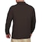 Propper Men's Uniform Polo, 100% Polyester Pique, 3 Button, Brown, S F5356 - alternate 2