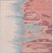 Homeroots 8' X 10' Coral Pink And Gray Abstract Washable Indoor Outdoor Area Rug 601197 - alternate 3