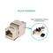 Monoprice Cat6A 180 deg. Shielded Diecast Keystone 15965 - alternate 2