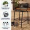 Flash Furniture Commercial Black Restaurant Stack Stool TLH-015H-BK-GG - alternate 2
