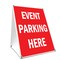 Signmission Event Parking Here, 36 Inch x 24 Inch A-frame Yard Sign, Plastic Sign SBC-2436-Event Parking Here - alternate 1