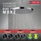 Delta Universal Showering Components: H2Okinetic Single Setting Shower Head With Ultrasoak 52160-PR25 - alternate 2