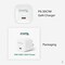 Plugable GaN USB C Charger Block, 30W Portable Charger, Foldable Prongs, Fast Charger for iPhone 15, iPad PS-30C1W - alternate 1