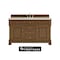 James Martin Vanities Brookfield 60 in. Single Vanity, Honey Oak w/ 3 CM Victorian Silver Silestone Top 547-V60S-HNO-FVSL - alternate 1