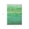 Homeroots 8' X 10' Green And Mint Green Abstract Washable Indoor Outdoor Area Rug 618145 - alternate 2