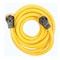 Arcon 11535; Power Supply Cord; 3 Pin Male & Female; 50 Amp; 30 Foot; Yellow; cULus Certified 11535 - alternate 2