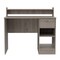 Homeroots 40" Light Gray and Brown Wood Computer Desk 403787 - alternate 1