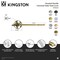Kingston Brass Universal Front or Side Mount Toilet Tank Lever with Knurled Handle, Matte Black KTRKXD0 - alternate 2