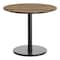 Flash Furniture Commercial 36" RD Natural HPL Tabletop with Black Table Height RD Base ST-RD36-NAT-TR24-GG - alternate 3