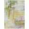 Homeroots 3' X 5' Green Yellow And Purple Abstract Washable Indoor Outdoor Area Rug 602932 - alternate 2