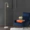 Jonathan Y Vega 60" Minimalist Edison Metal/Marble Floor Lamp, Gold JYL1095A - alternate 2