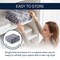 Jonathan Y Leila Moroccan Diamond Trellis Non-Slip Machine-Washable Gray/Ivory 8 ft. x 10 ft. Area Rug CMR101C-8 - alternate 2