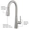 Brondell Jema High Efficiency Pull Down Kitchen Faucet - SpotClear Stainless Steel KF10-SRS - alternate 1