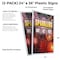 Signmission Sparklers Buy Get Free, Plastic Signs Only 24 Inch x 36 Inch, Corrugated Plastic, 2PK CSB-2436-2PACK-SparklersBuy1Get1Free - alternate 2