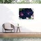 Trademark Fine Art Outdoor Canvas Art - Georgia O'Keefe 'Black and Purple Petunias' Wall Art for Patios, or Gardens ALI10053-OC2432WR - alternate 2