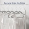 Serenelife 20 Pack Velvet Hangers, 20PK SLHVELGRY20 - alternate 2