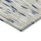 Homeroots 3' X 5' Navy Blue And Ivory Abstract Washable Indoor Outdoor Area Rug 612683 - alternate 2