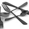 Megachef Gibbous 20 Piece Flatware Utensil Set, Stainless Steel Service for 4 in Black MCFW-GIBBOUS-BLACK - alternate 2