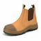 Handpoint 822 Mens 6 in Composite Toe Work Boots-Nubuck Leather Slip-On Safety Boots, 9 TAN822EE-9 - alternate 1