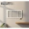 Sierra Grates 4 in. H X 14 in. W Powder Coat Aluminum, White Return Grille ABG414-WHT - alternate 2