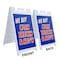 Signmission We Buy Cars Trucks & Suv's, A-Frame & 2 Decals Installed, Heavy-Duty Plastic Frame SBHD-D-2436-We Buy Cars Trucks & Suvs - alternate 2