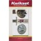 Kwikset Signature Series Polished Brass Single Cylinder Deadbolt 980 3 SMT CP K4 V1 - alternate 2