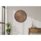 Monarch Specialties Clocks, 20-in. Round, Wall Clock, Light Brown Face, Brown Frame, Contemporary, Modern I 9051 - alternate 2