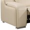 Homeroots 129" Beige Italian Leather Reclining USB Sofa 632896 - alternate 2