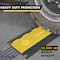 Atlas Low Profile Heavy Duty Cable Protector Ramp, 5 Channel Bulk Pallet, 36'' Long Black & Yellow, 30PK CP9983-LP-30 - alternate 2