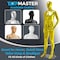 Topmaster Male Mannequin Premium Quality Construction, Detailed Dimensions for Realistic Proportions, Sturdy TPMANMALGD7 - alternate 4