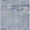 Homeroots 10' X 14' Sky Blue Purple And Gray Floral Washable Indoor Outdoor Area Rug 604101 - alternate 4