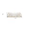 Homeroots 11in Clear And Gold Seeded Glass Serving Tray With Handles 375752 - alternate 2