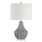 Jonathan Y Tate 24.5" Ceramic LED Table Lamp, Gray JYL8018B - alternate 4