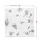 Smarty Had A Party White with Silver Paint Splatter Paper BeverageCocktail Napkins 600 Napkins, 600PK 2292-CASE - alternate 3