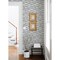 A-Street Prints Braden Grey Tile Wallpaper 4074-26644 - alternate 2