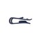 Auveco U-Nut #8 Screw Size 1/16in-5/64in Range, 25PK 19166 - alternate 2