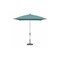 Treasure Garden 7.5 ft Square Patio Umbella, aluminum, fiberglass ribs, outdoor, Aquatic UM847SQ-SS 6407 Aquatic - alternate 1