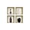 Homeroots Set of Four Eve Faux Niche 3D Peel and Stick Wall Decals, 4PK 565410 - alternate 1