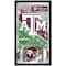 Holland Bar Stool Co Texas A&M 15" x 26" Football Mirror MFtblTexA-M - alternate 1