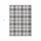Homeroots 8' X 10' Black Ivory And Red Plaid Washable Indoor Outdoor Area Rug 597084 - alternate 3