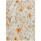 Homeroots 8' X 10' Ivory And Beige Floral Washable Indoor Outdoor Area Rug 611147 - alternate 2