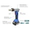 Hardin Industrial 18V Cordless PEX-A Expansion Tool Kit with Heads (1/2in, 3/4in, 1in), Battery and Charger HD-8200 - alternate 2