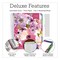 Global Printed Products Deluxe Spring Floral Undated Weekly/Monthly Teacher's Lesson Planner, 7 Class, 11x8.5, 52-Week Span NAD-UNDTP-30 - alternate 3