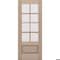 Doornmore G7508, 33.75" x 82" ( 32" Door) Left Hand, Mahogany SDL 8 Lite, 3/4 Lite Exterior Door G7508-SW-3280_1_LI - alternate 2