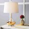 Jonathan Y West 24.5" Glass LED Table Lamp, Gold Painting JYL5007A - alternate 3