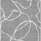 Homeroots 5' X 8' Gray And Ivory Abstract Washable Indoor Outdoor Area Rug 597482 - alternate 2