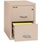 Fireking 2 Drawer, 1 Hr Fire & Impact Rated, Vertical, 31" depth Letter Champagne 2-1831-CCH - alternate 2