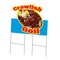 Signmission Crawfish Boil Die Cut Yard & Stake outdoor plastic coroplast window, C-DC-2436-DS-Crawfish Boil19 C-DC-2436-DS-Crawfish Boil19 - alternate 1
