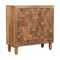 Homeroots 33in Brown Solid Wood Accent Cabinet With Two Doors And Two Drawers 720269 - alternate 2