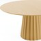 Homeroots 60" Brown Solid Wood Pedestal Base Round Top Dining Table 721028 - alternate 2
